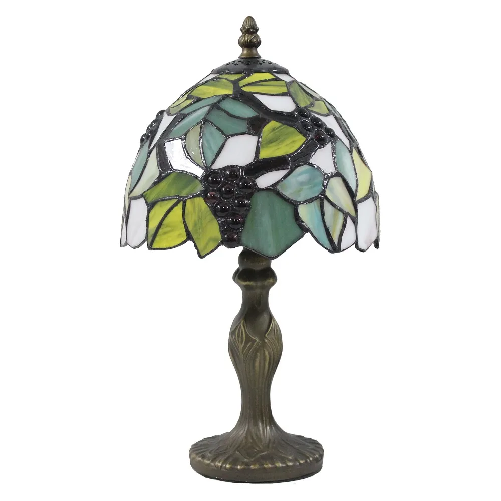 TL080021-grape tiffany lamp-