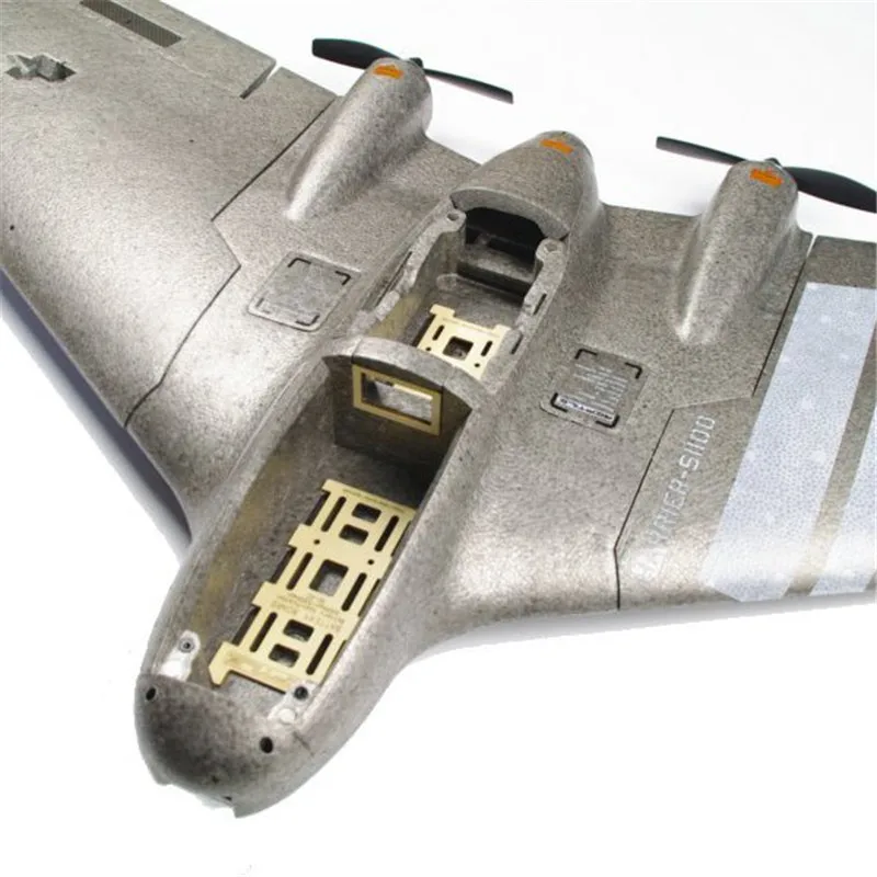 Рептилия Harrier S1100 серый 1100 мм размах крыльев EPP FPV летающее крыло RC самолет