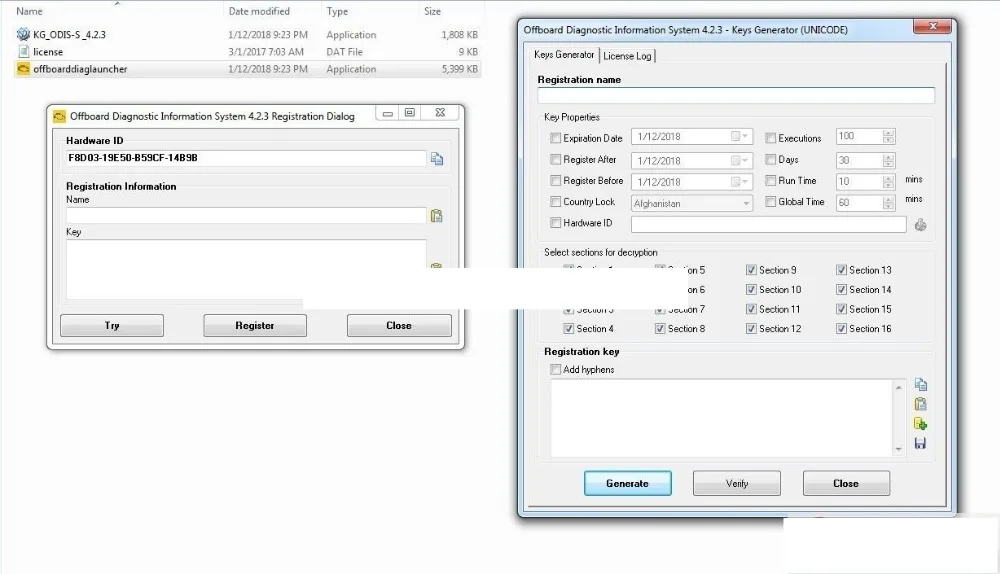 ODIS Engineering 7.2.2 и S 4.2.3 активированный ключ|key key| |