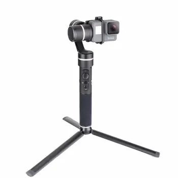 

Feiyutech G5 V2 Updated 3 Axis Splash Proof Handheld Gimbal for GoPro Hero 5 4 3, Action Cameras with Mini Tripod
