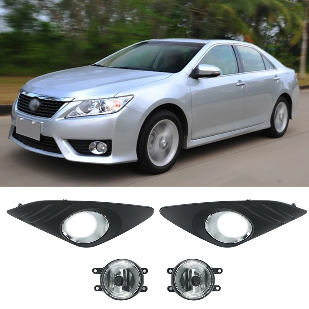 Fog light for TOYOTA CAMRY 2012 fog lamps Clear Lens Bumper Fog Lights