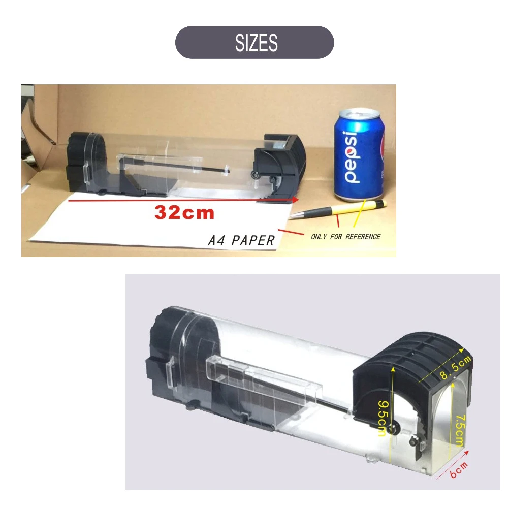 2 шт. ловушка для мыши гуманный капкан грызунов ловит мышей живыми прозрачными смарт-мышь ловушка не убивает слови живьем