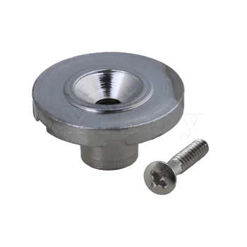 

Yibuy High Metal Bass Guitar String Tree Retainer Disc Style