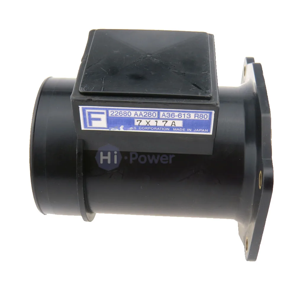 Mass Air Flow Meter A36-613R80 22680-AA280 for Subaru Impreza 2.0 2.2 2.5 Legacy Forester 03