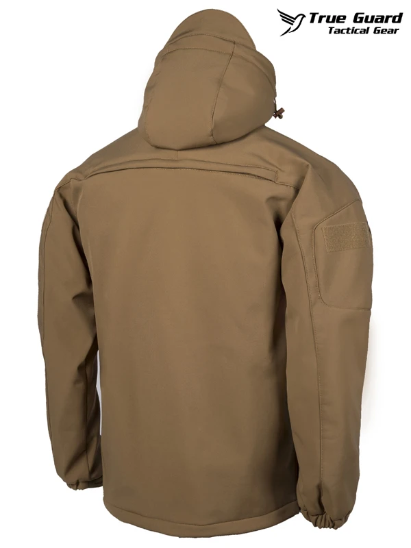 TrueGuard Police Softshell Jacket TGJO-040 Coyote-4