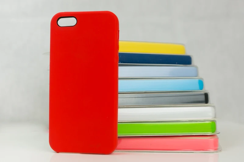

Silicon Case for iPhone SE, 6/6S, 6 Plus, 7/8, 7/8 Plus, X/XS, XR, XS MAX color