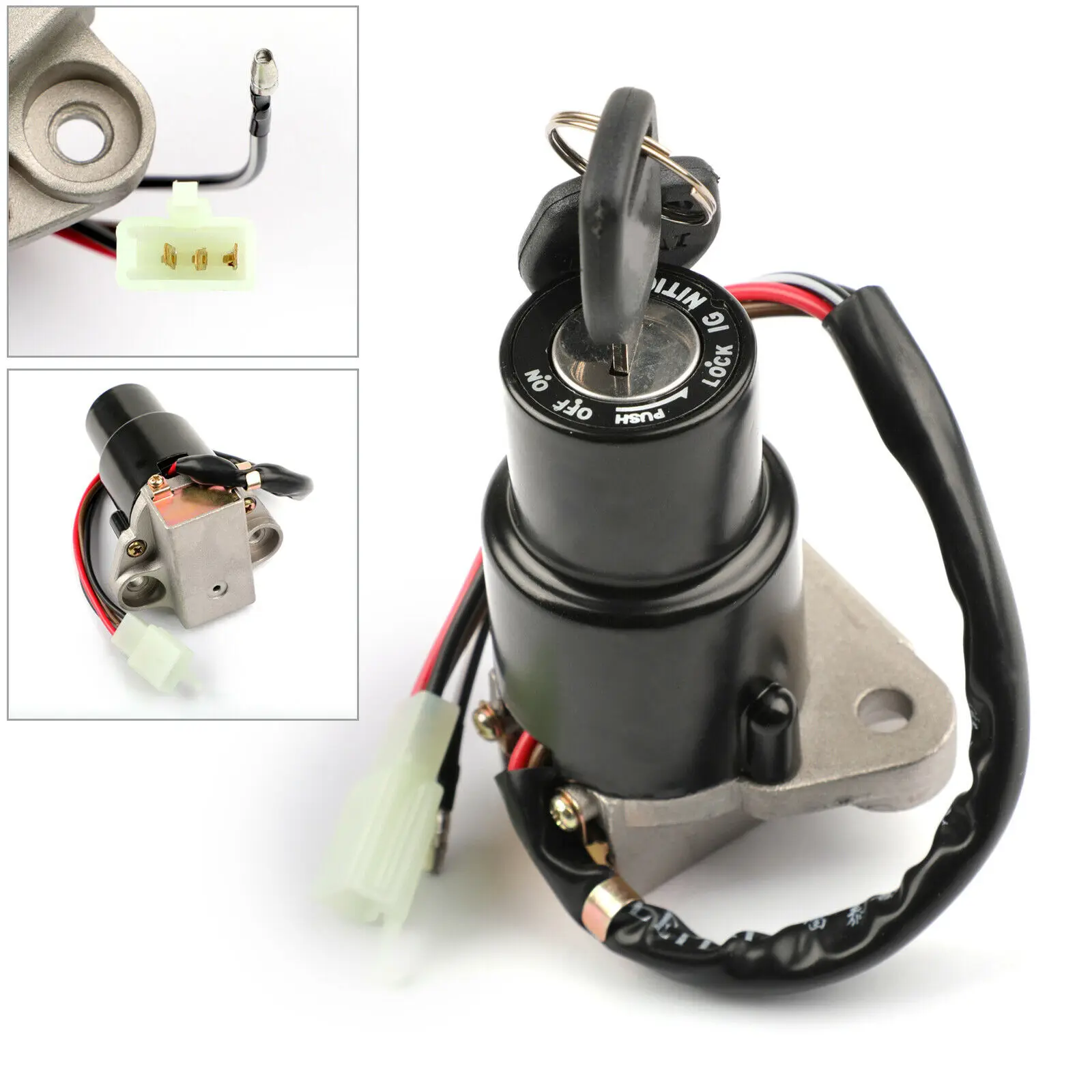 

Ignition Switch Lock Key for Yamaha FZ750 Genesis 85-90 FZR750 FZR1000 87-88 SR250 Exciter I 80-83 TZR125 89-99 TZR250 87-92