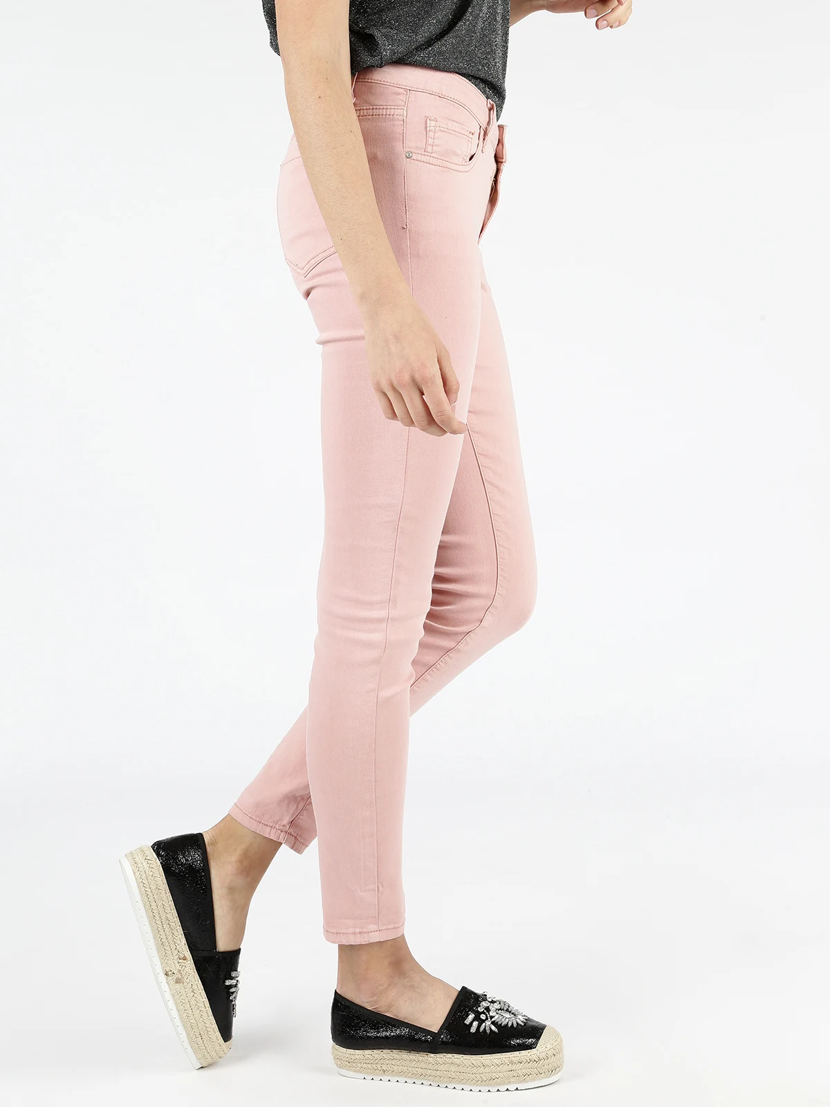Брюки для девочек slim fit|Брюки |