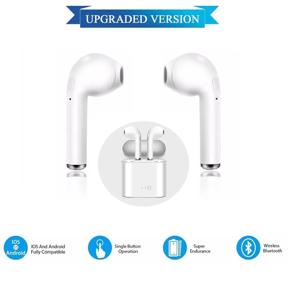 Bluetooth Headset Wireless für IOS Android Universal Kopfhörer con Microfono para todos Handys musik stereo