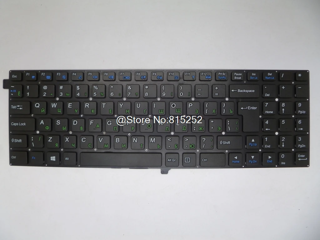 

Laptop Keyboard For CLEVO MP-12C96F0-430W MP-12C96GR-430W MP-12C96D0-430W MP-12C93K0-430W MP-12C96SU-430W 6-80-W55S0-280-1 New