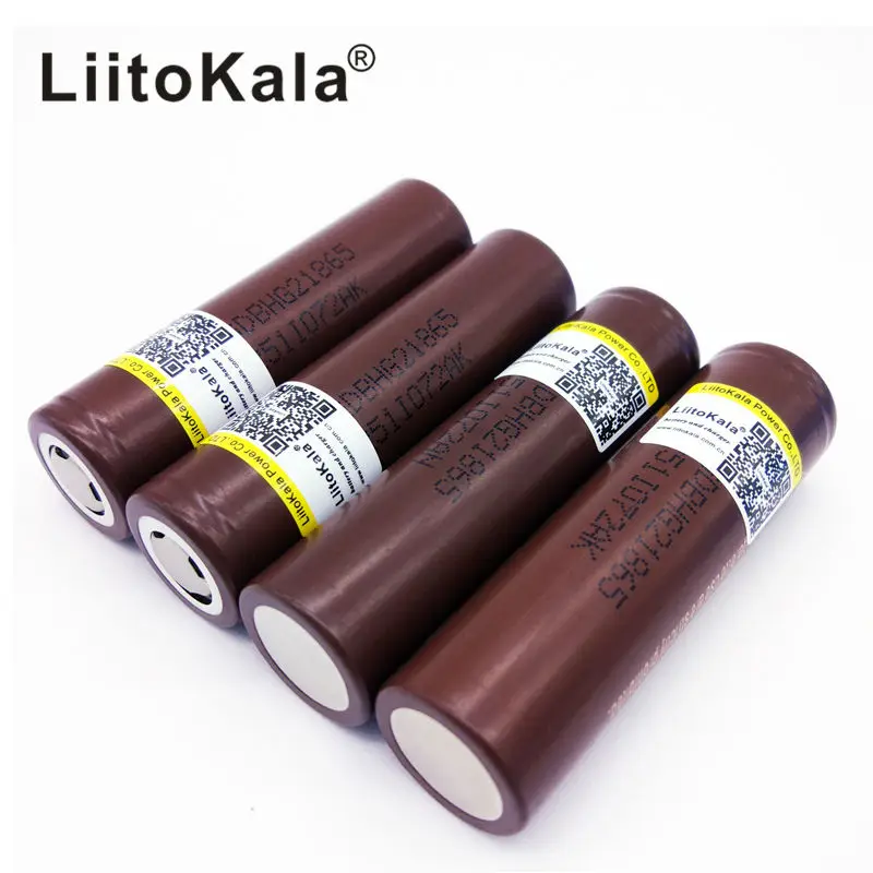 Liitokala HG2 18650 3000mAh аккумулятор 3,6 v разрядка 30A выделенная батарея