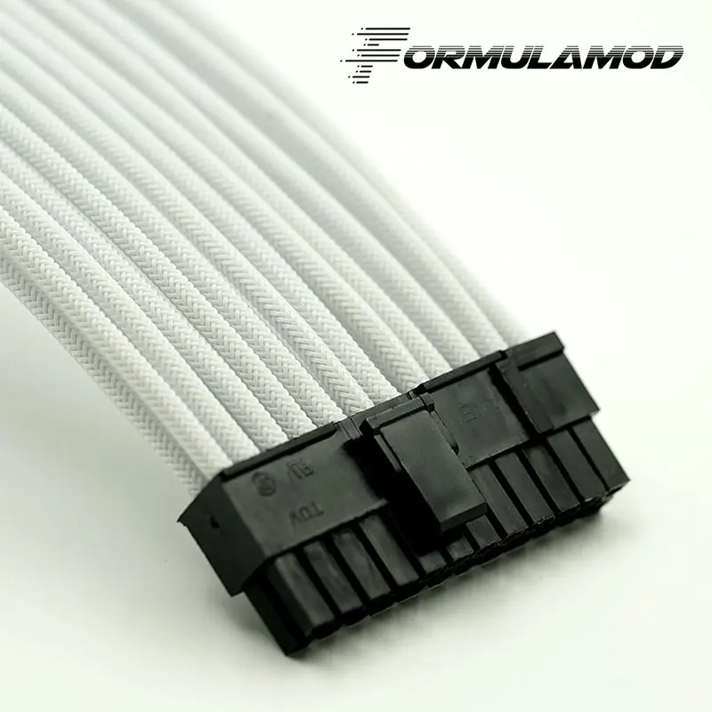 FormulaMod Fm ATX24P A блок питания ATX 24Pin материнская плата Мощность удлинители 18AWG