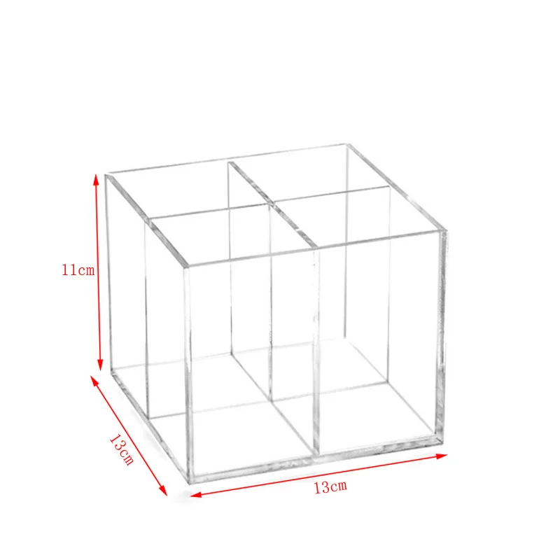 Акриловый Органайзер для макияжа коробка для хранения для макияжа кисть органайзер для косметики держатель Контейнер для демонстрации Organizador коробка