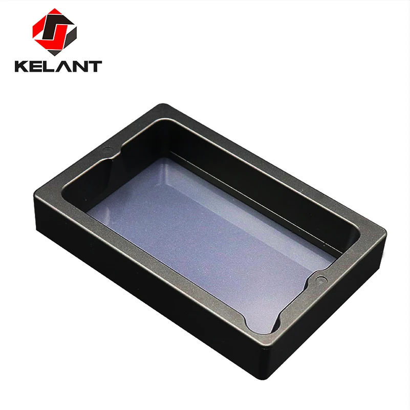 

Kelant Anodized Aluminium Resin Vat Tank for Orbeat 3d Printer Fully Metal Frame and Durable FEP film and steel ring installed