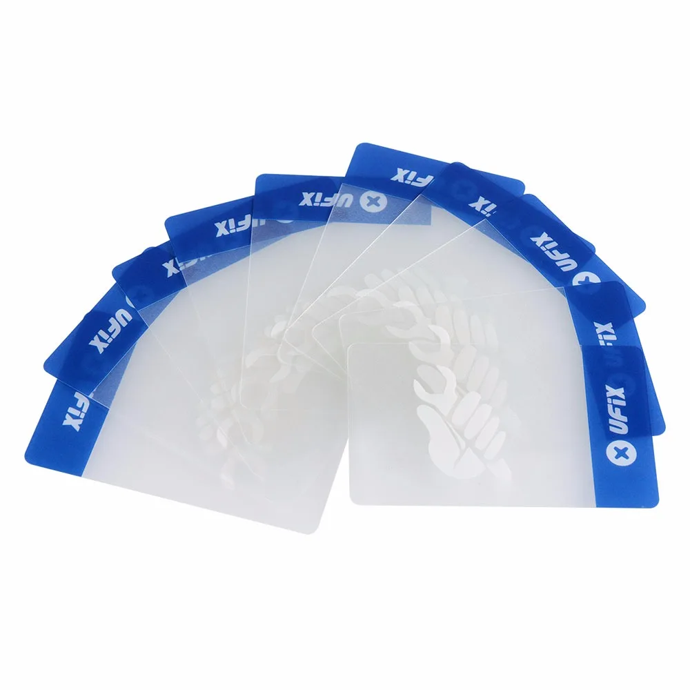 

10pcs Handy UFiX Plastic Opening Cards for Samsung Pry Opening Scraper for iPad Tablet for Mobile Phone Glued Screen Repair Tool