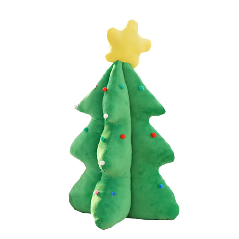 Luminous LED And Music Christmas Tree Doll Colorful Glowing Plush Tree Toys For Kids Great