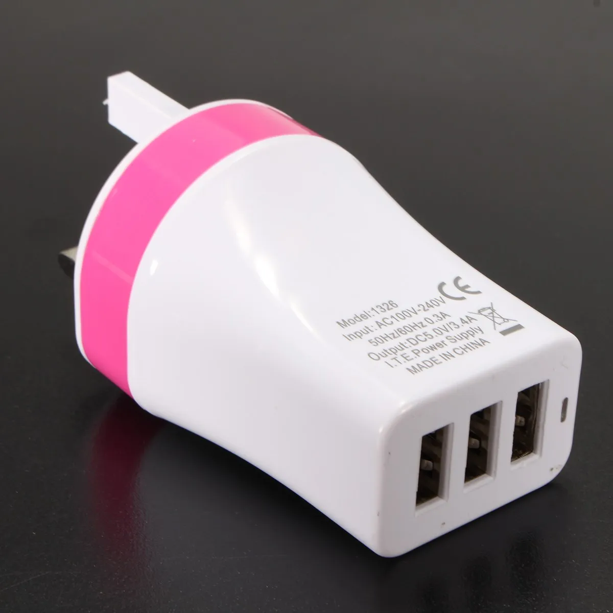5V 3.4A 3 Ports USB Charger UK Plug Wall Travel Adapter Universal Charging For iPhone 7 7 Plus 6 For Samsung Xiaomi Smartphones