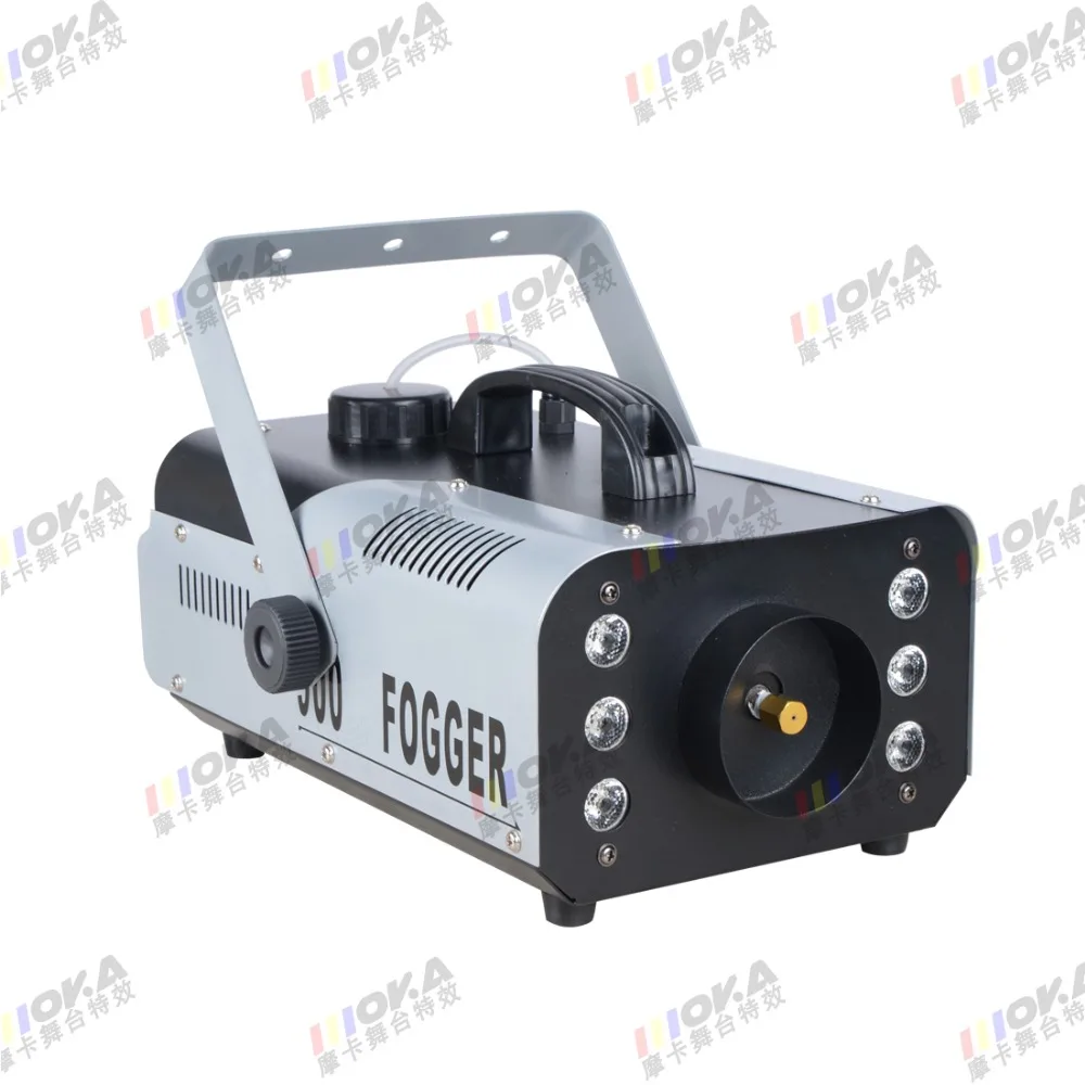 

6 Pcs/lot 900w Led smoke machine cryo fog machine projector professional DJ lighting equipment led light effect