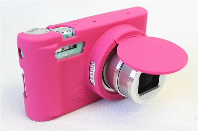 Cheap Hot Sale Silicone Camera Case Bag Cover for For Casio ZR3600 ZR3500 ZR5000 ZR5500 Camera 5 Colors Choose Neoprene Soft Lens bag