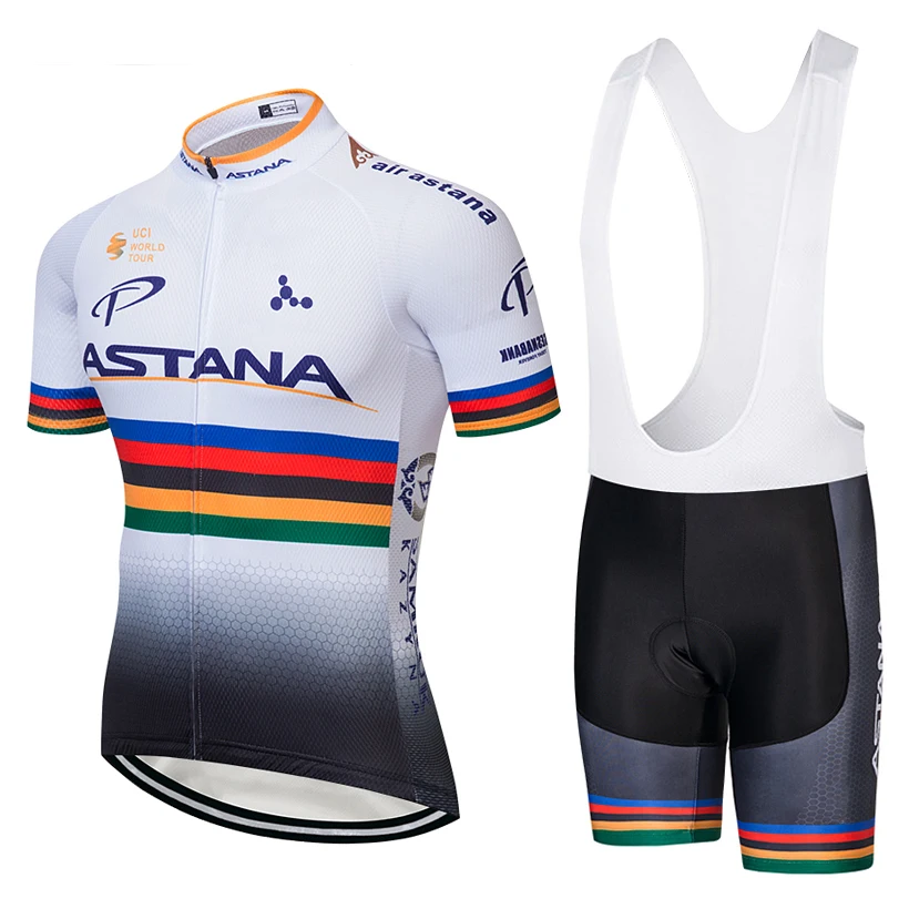 2018 TEAM ASTANA WHITE Cycling Clothing Bike jersey Ropa Quick Dry Mens Bicycle summer pro Cycling Jerseys gel pad bike shorts 2018 TEAM ASTANA WHITE Cycling Clothing Bike jersey Ropa Quick Dry Mens Bicycle summer pro Cycling Jerseys gel pad bike shorts