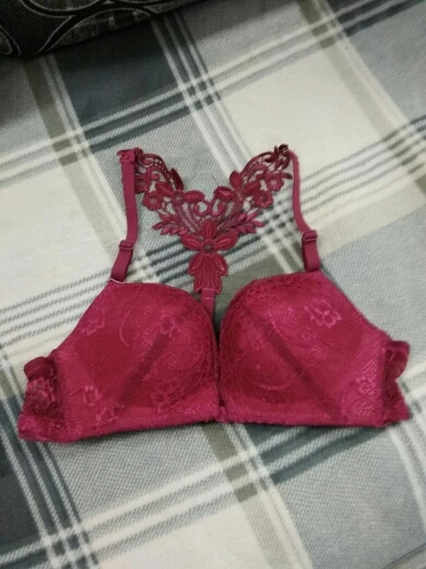 Sexy Front Closure Lace Women's Push Up Bra