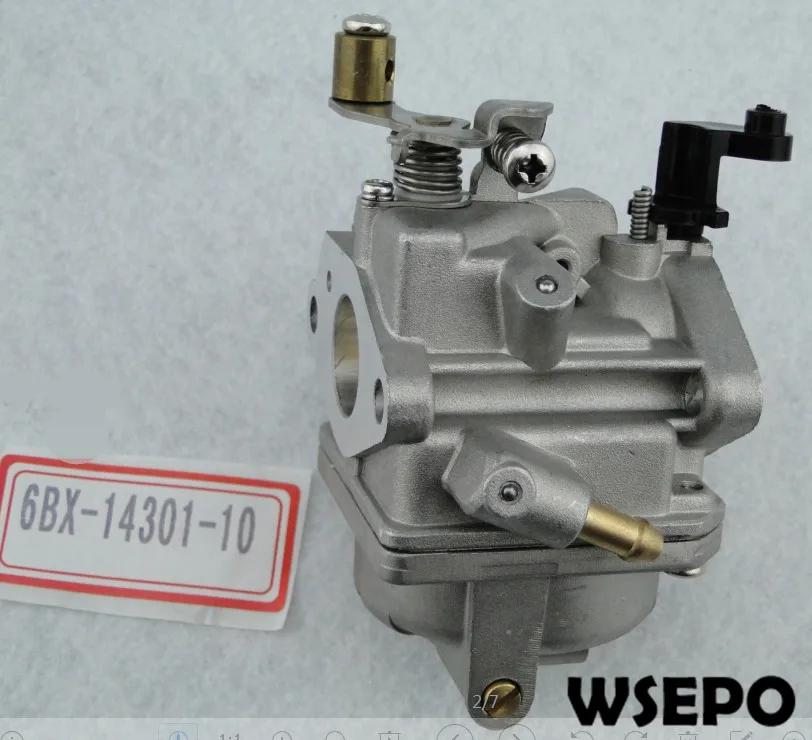 

Factory Supply& UPS/TNT/DHL Free Shipping! 30 PCS/Lot 6BX-14301-10 Carburetor fits for Yamah 4 Stroke 6HP Outboard Motor