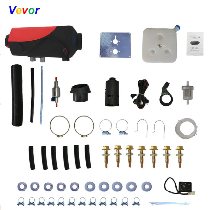 

Remote Control Parking Heater 12V 5000W LCD Monitor Air Diesels Fuel Heater for Boats Bus Car