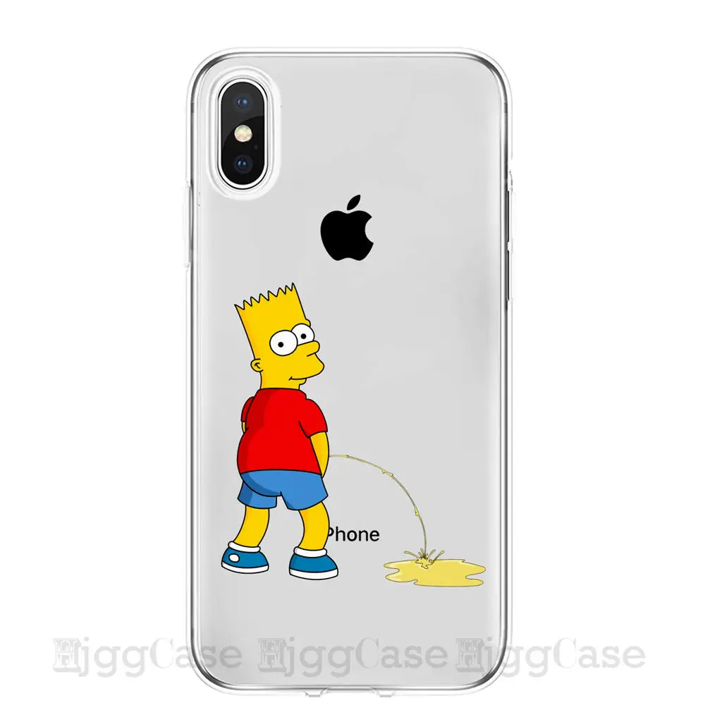 Homer J. Simpson Phone Чехол для iPhone 5 5S SE 6 6s 7 8 PLUS X XR XS MAX Милый Забавный модный мультяшный силиконовый чехол для телефона s - Цвет: F3796