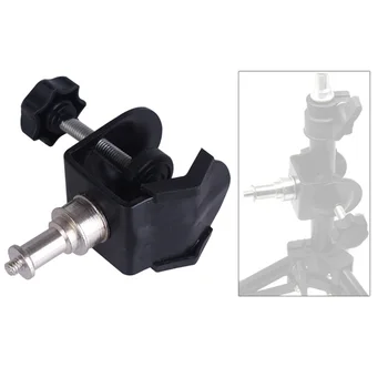

Photo Studio Metal C Clip Clamp 1/4" Screw For Camera Tripod Flash Holder Bracket