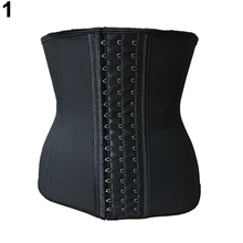 Látex De Borracha Mulheres Trainer Cintura Underbust Corset Corpo Shaper Shapewear