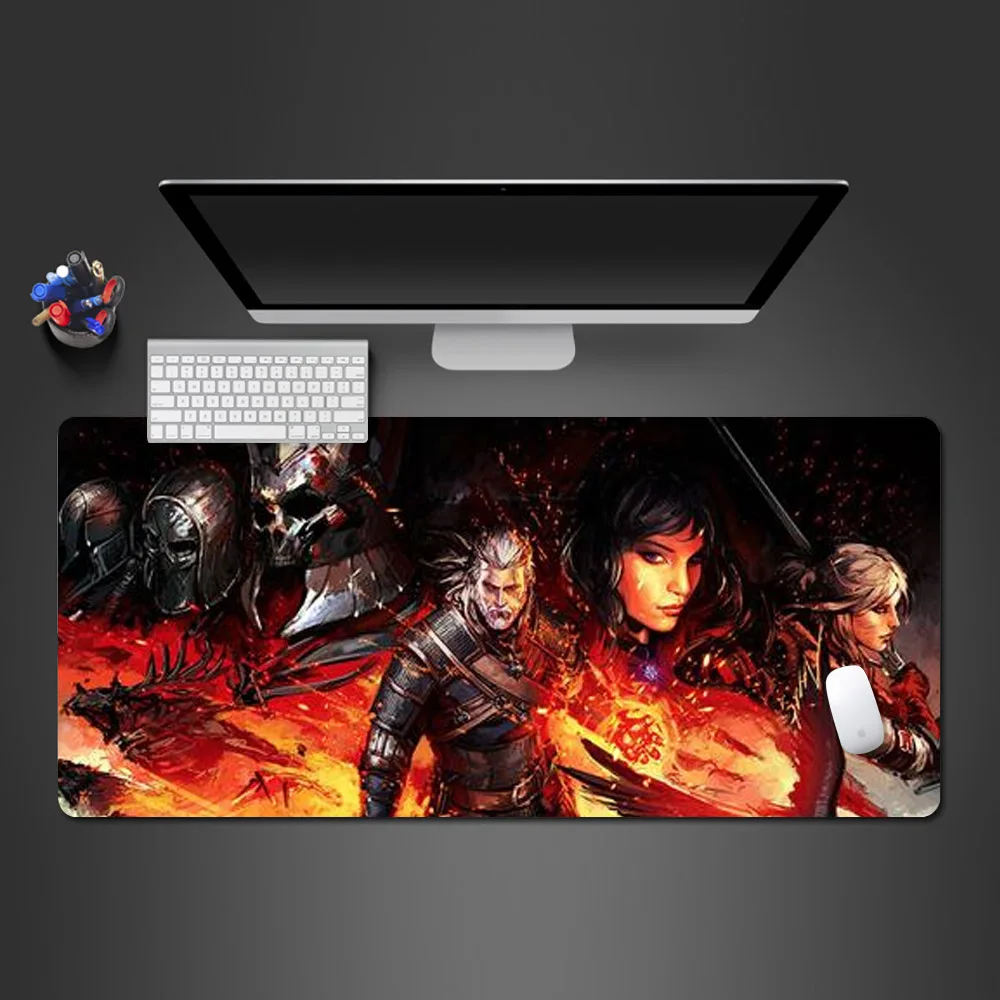 

Super Cool Witcher Mouse Pad Best Cute Gaming Mousepad Gamer Mouse Mat High-end Pad Keyboard Computer Padmouse Laptop Play Mats