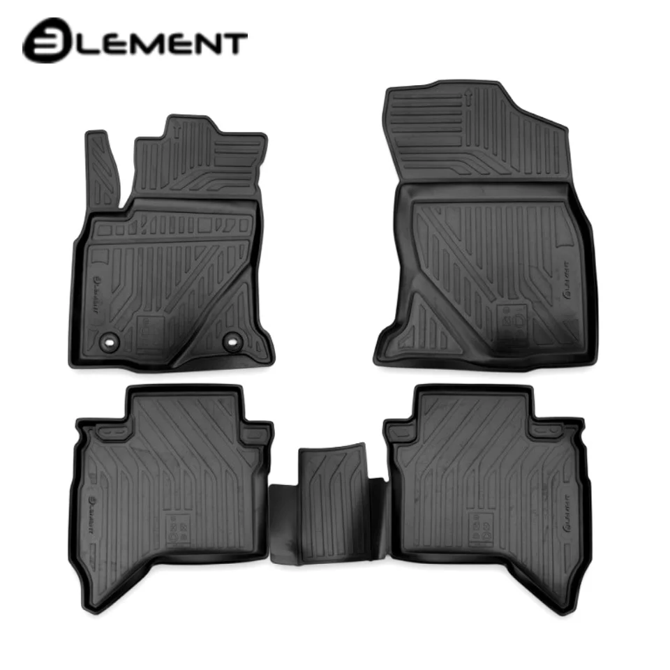 For Toyota Hilux 2015 2019 floor mats into saloon 4 pcs/set Element CARTYT00021in Floor Mats