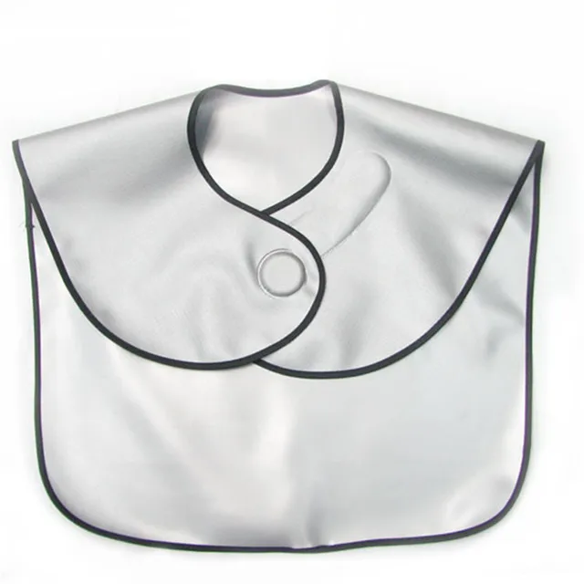 Waterproof Pongee Sliver Hair Dye Pvc Barber Cape Hairdresser Waterproof Pongee Sliver Hair Dye Pvc Barber Cape Hairdresser Supplies Cut Collar Shawl Professional Perming