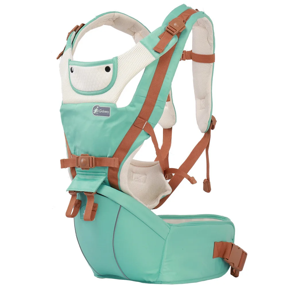 

Kids Sling Baby Carrier Hipseat For Newborn And Prevent O-type Legs 6 In 1 Carry Style Loading Bear 25Kg Ergonomic Baby Carriers