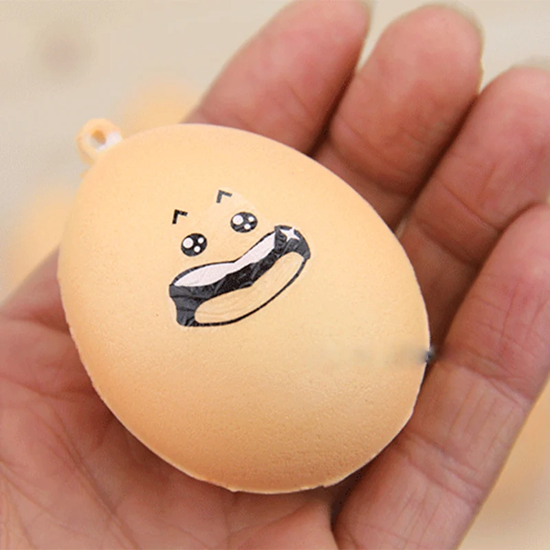 

Squishy Prank Randoim Simulation Egg Toys Squishy Cheap squishy Suitable for Mental worker Office Teacher Antistress Squeeze toy