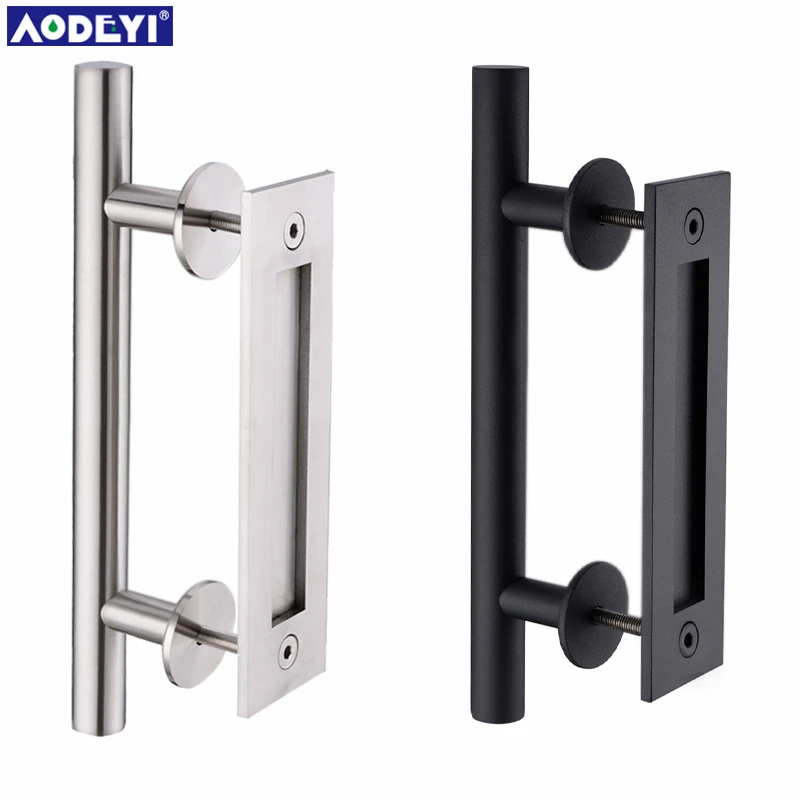 Aodeyi 304 Paslanmaz Celik Kayan Ambar Kapisi Cekme Kolu Ahsap Kapi Kolu Siyah Kapi Kollari Ic Kapi Kolu Door Handle Wooden Door Handledoor Pull Handle Aliexpress