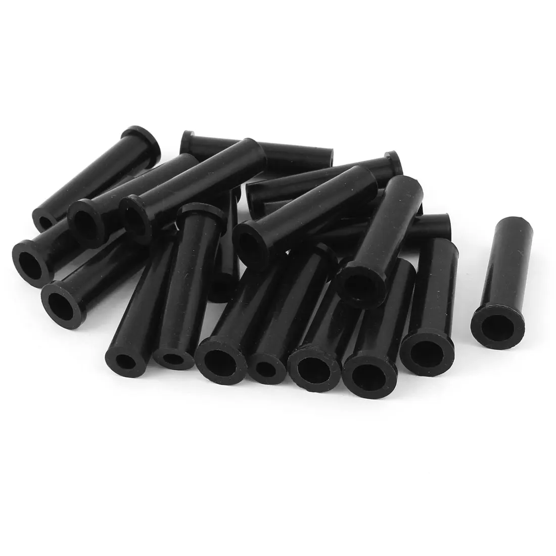 UXCELL 20Pcs 50Mm Long 10Mm To 6Mm Rubber Strain Relief Cord Boot Protector Cable Sleeve Hose
