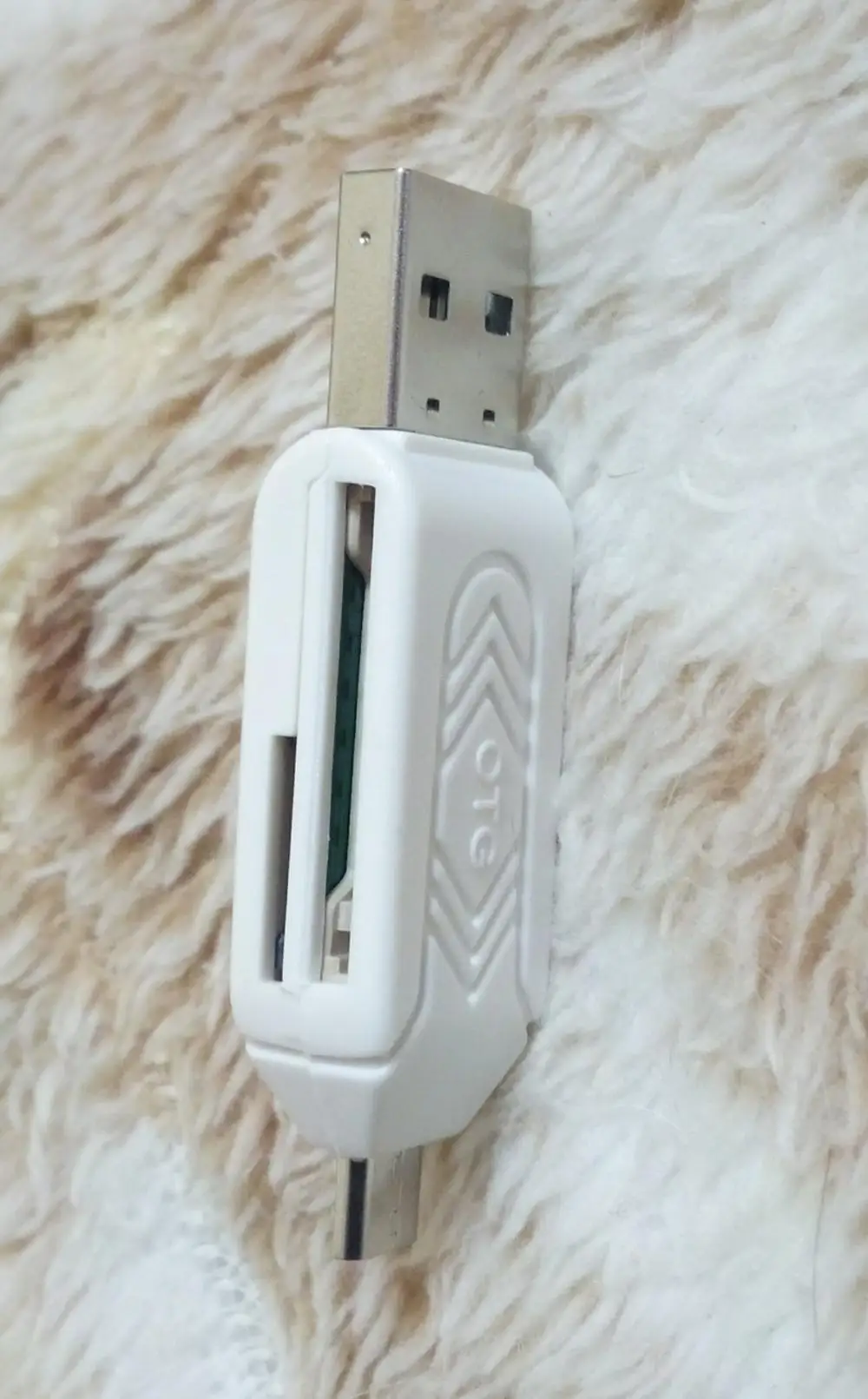 2 в 1 USB OTG кардридер Micro USB OTG TF/SD карта кардридер памяти адаптеры для телефонов удлинитель-переходник Plug and play