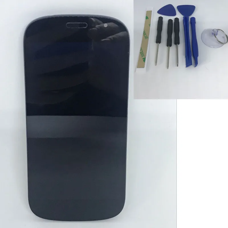 

Used For YotaPhone 2 YD201 YD206 LCD Display With Frame + Touch Screen Replacement + Tools For YotaPhone 2 5.0" Front screen