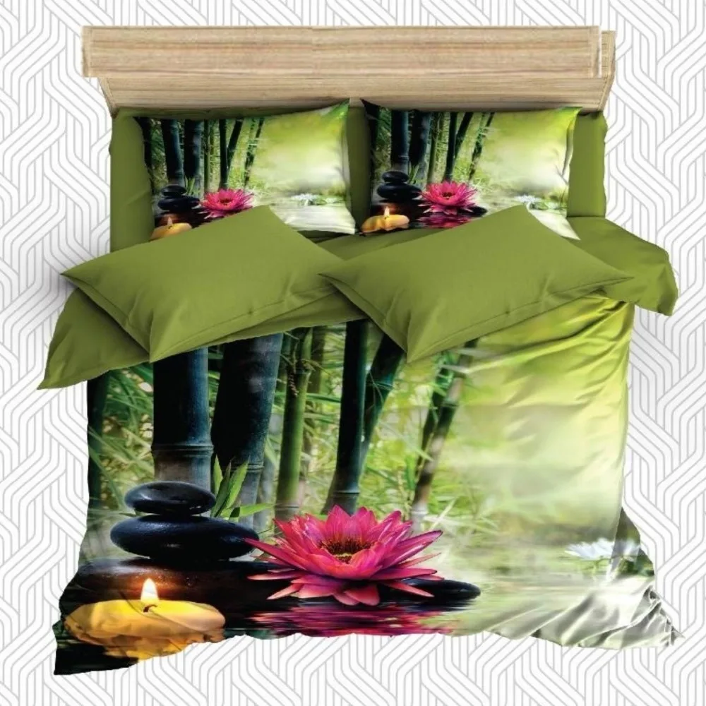 ^Cheap Else 6 Piece Black Spa Stones Bamboo Pink Flowers 3D Print Cotton Satin Double Duvet Cover Bedding Set Pillow Case Bed Sheet ^Cheap Else 6 Piece Black Spa Stones Bamboo Pink Flowers 3D Print Cotton Satin Double Duvet Cover Bedding Set Pillow Case Bed Sheet
