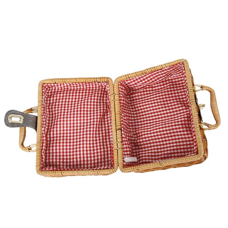 Women Vintage Ratten Bamboo Bags Bohemian Ladis Summer Beach Handbag Natural Knitted Female Bag Handmade Weave Tote SS3028 (15)