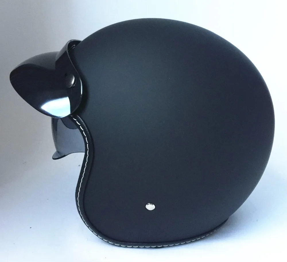 WANLI Ретро мотоциклетный шлем 3/4 открытый шлем Чоппер винтажный Шлем КАСКО Мото шлем для мотокросса шлем XS 53-54