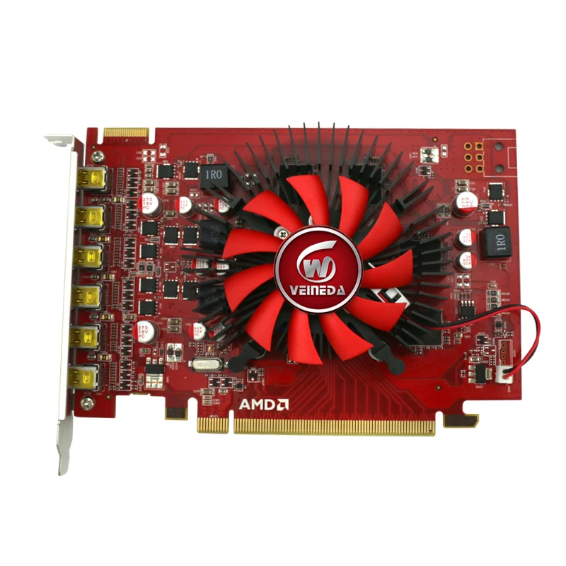 Видеокарта VEINEDA R7 350 GDDR5 6DP 2 Гб видеокарты для nVIDIA Geforce Hdmi|Графические карты| |