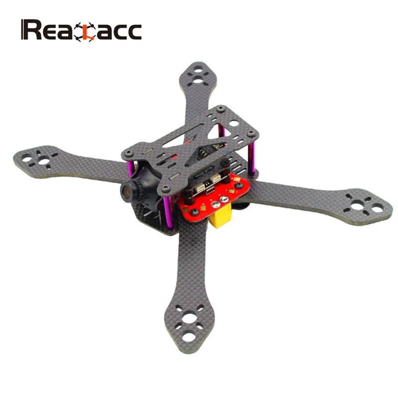 

Realacc Martian III X Structure Frame Kit 4mm Arm 190mm 220mm 250mm Carbon Fiber For RC Camera Drone FPV Motor With PDB Board