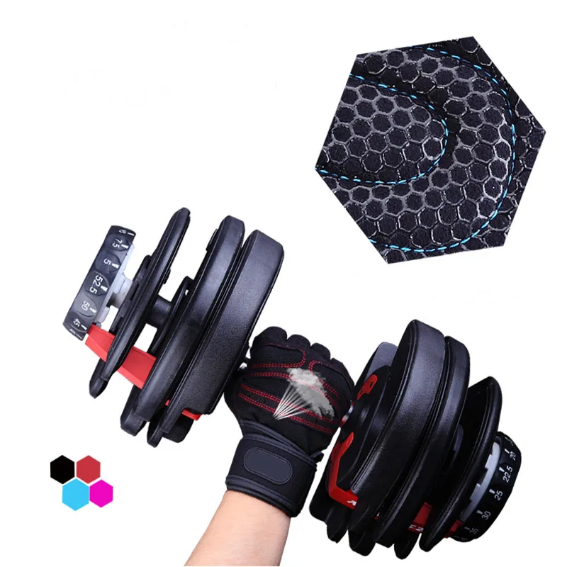Gym Gloves Heavyweight Sports Exercise Weight Lifting Gloves Body Building Training Sport Fitness Gloves