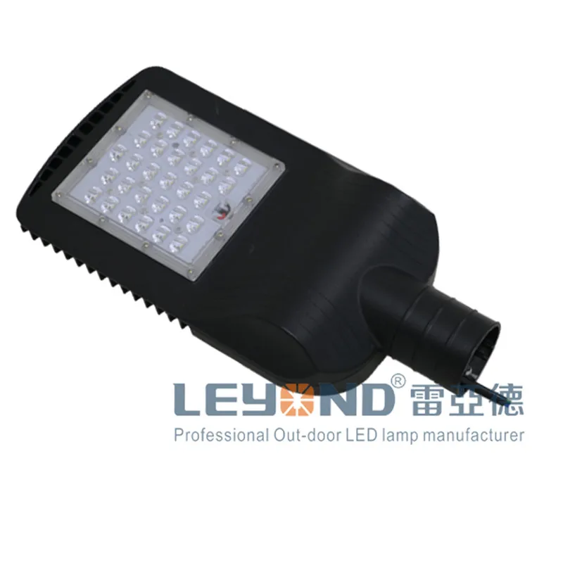 

60W LED Parking Lot & Shoe Box Light Fixtures Black Color Road Lights 160lm/w 5Years Warranty