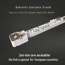 Электрический шторный трек для Xiaomi aqara B1 мотор настраиваемый Супер Довольно для умного дома для ЕС основной страны