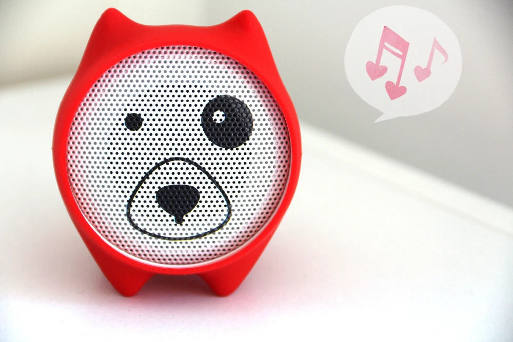 Baseus E06 Dogz Bluetooth Speaker Portable Mini Bluetooth Speaker Gift Speakers MP3 Music Player Stereo Sound Wireless Speaker