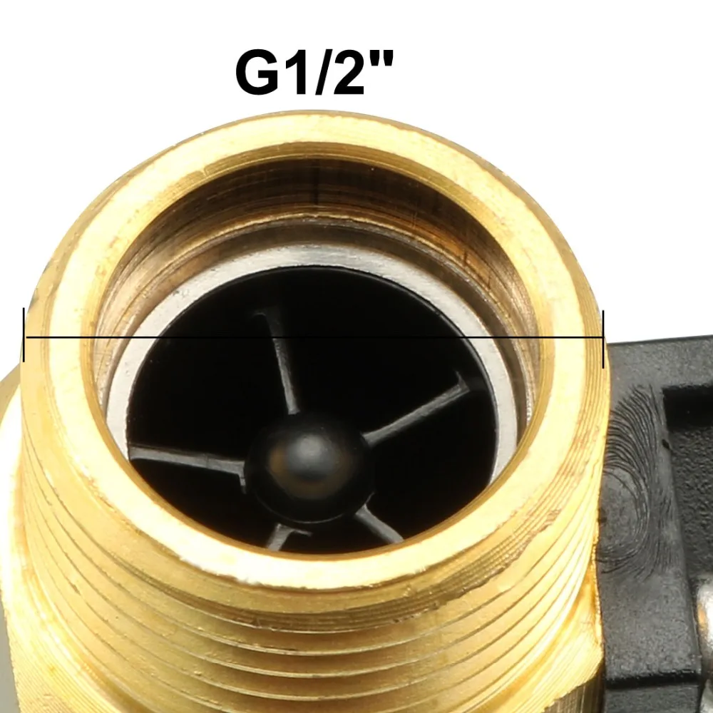 Датчик расхода жидкой воды UXCELL G1/2 &quotс эффектом холла переключатель Измеритель