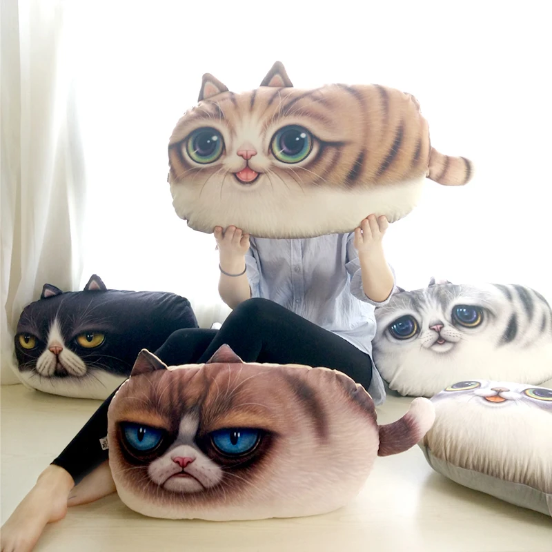 Creative emoji 3D almofada emoticon Pillows Decorative Cat Creative emoji 3D almofada emoticon Pillows Decorative Cat